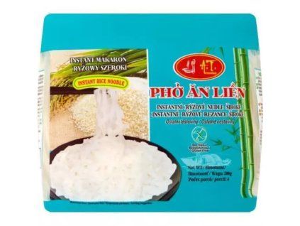 instantní rýžové nudle široké at (pho an lien) 200g