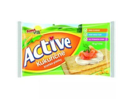 Bonavita křehké plátky grahamové active 70g