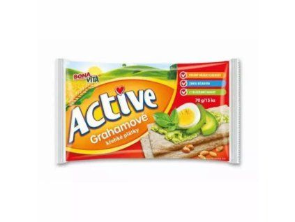 Bonavita křehké plátky kukuřičné active 70g