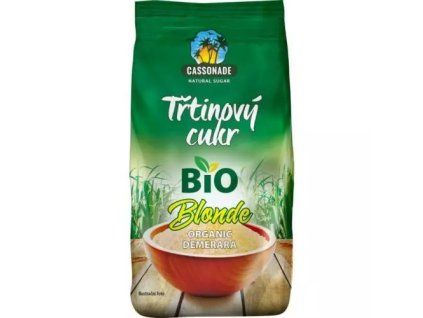 Cassonade třtinový cukr bio blonde 400g