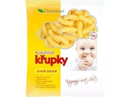 Chrástkovi kukuřičné křupky jemně solené 50g