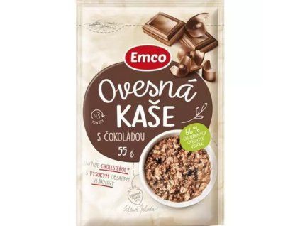 Emco ovesná kaše s čokoládou 55g