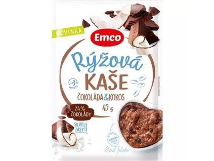Emco rýžová kaše čoko kokos 45g