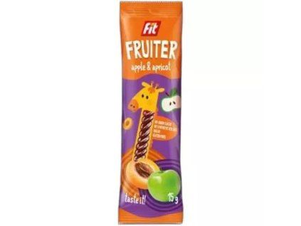 Fit Fruiter ovocná trubička jablko&meruňka 15g