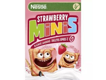 Nestlé cereálie strawberry minis 375g