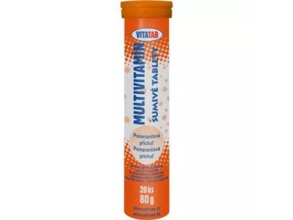 Vitatab šumivé tabletky multivitamín 80g