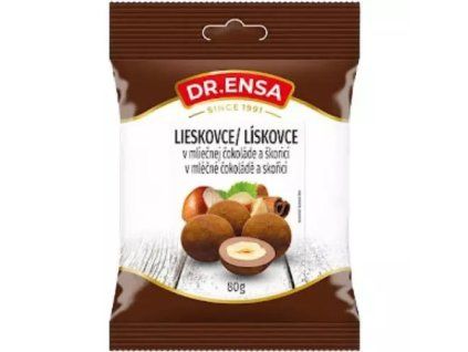 Dr. Ensa lísková jádra v mléčné čokoládě a skořici 80g