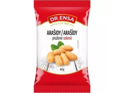 Dr.Ensa arašídy pražené solené 60g