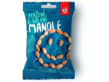 IBK mandle pražené solené 60g