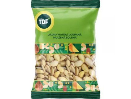 TDF mandle blanšírované přažené solené 80g