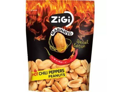 ZIGI arašídy hot chilli peppers 70g
