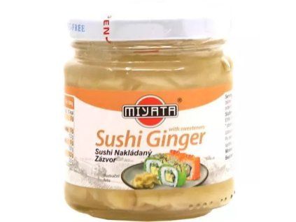 Miyata sushi nakládaný zázvor přírodní 190g