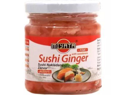 Miyata sushi nakládaný zázvor růžový 190g