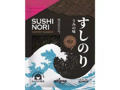 řasy mořské 10 plátků zlatý 25g (LA CUON SUSHI)