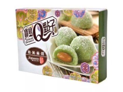 Q Mochi koláčky pandan s kokosem  210g