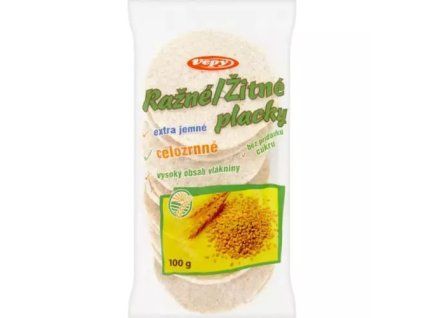 Vepy placky žitné celozrnné 100g