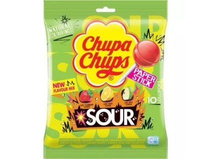 ChupaChups lízátko sour 120g