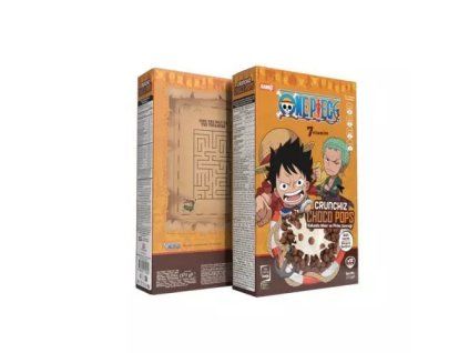 Kandiz cereálie onepiece crunchiz choco pops 375g