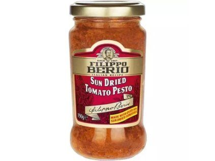 Filippo Berio pesto se sluncem sušenými rajčaty 190g