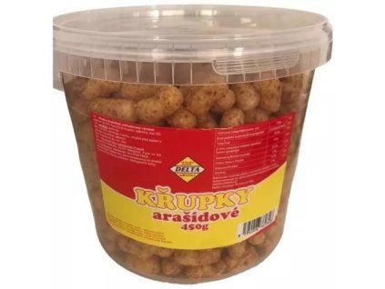 Delta křupky arašídové kyblík 450g