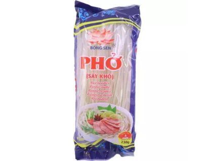 BONG SEN rýžové nudle široké 230g (PHO KHO)