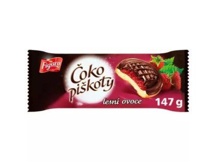 Figaro čoko piškoty s náplní s lesních plodů 147g