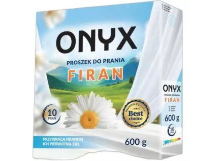 Onyx prací prášek 600g White Curtain