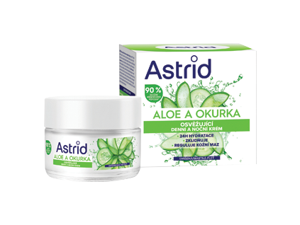 ASTRID krém 50ml Aloe a okurka  den+noc