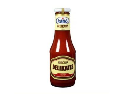 Delikates kečup ostrý 520g