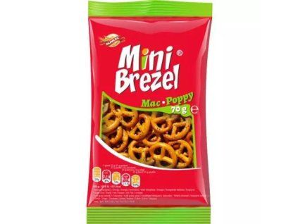 Dunicec mini brezel poppy 70g