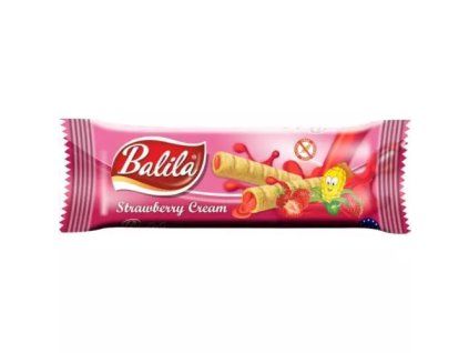 Balila kukuřičné trubičky jahodové 18g