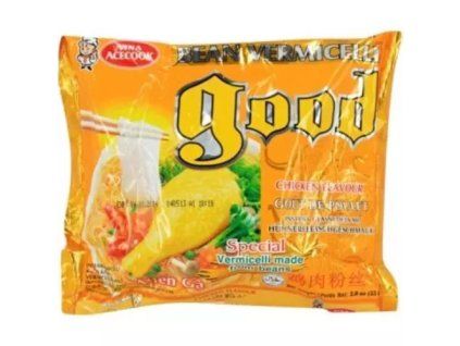 GOOD instantní skleněné nudle s příchutí kuřecí 57g (MIEN GA)