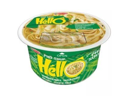 HELLO PHO instantní rýžové nudle s kuřecí příchutí 70g