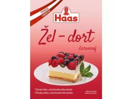 HAAS žel-dort červený 11g