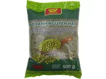 TOTACO fazole mungo zelená celá 500g (DO XANH NGUYEN HAT)