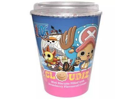 Kandiz sušenky onepiece cloudiz cup strawberry 90g