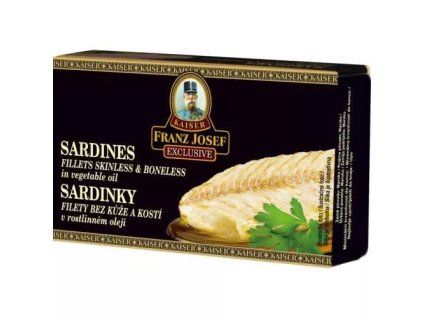 FJK sardinky filety ve slunečnicovém oleji 90g