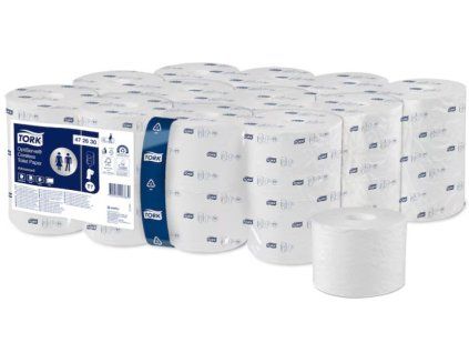 Bezdutinkový toaletní papír Tork OptiServe®Advanced 2vrstvy bílý T7 - 24ks