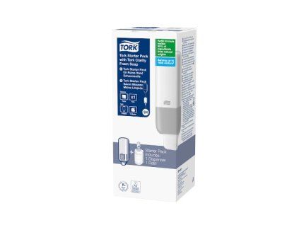 Startovací balíček dávkovač 564500 s Tork čirým pěnovým mýdlem 520201 S-Box - 1ks