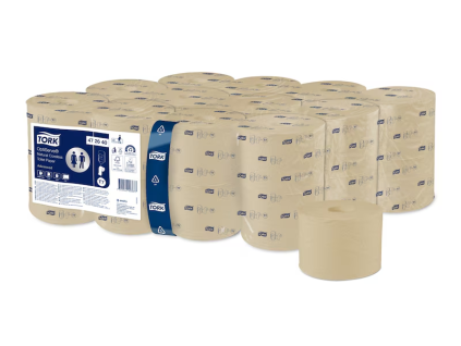 Bio bezdutinkový toaletní papír Tork OptiServe®Advanced 2vrstvy natural T7 - 24ks