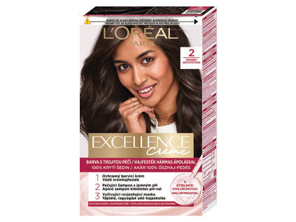 Excellence creme 2.0 černohnědá