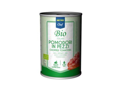 METRO Chef Rajčata BIO krájená 400 g