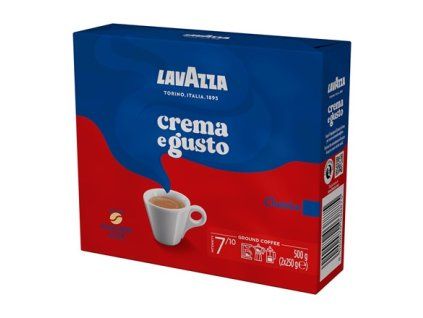 LAVAZZA Creme e Gusto káva mletá 2 x 250 g