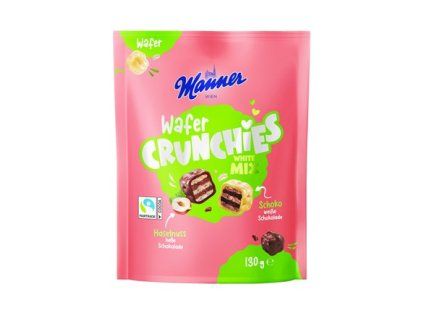 MAN WAFER CRUNCHIES WHITE 130