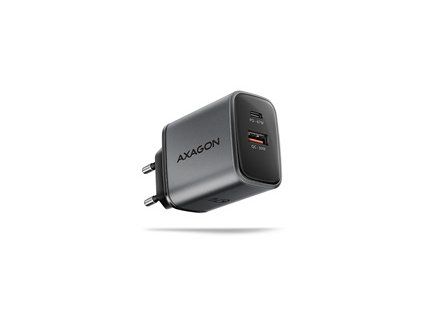 AXAGON ACU-PQ67, GaN nabíječka do sítě 67W, výstup USB-A + USB-C, PD3.0/PPS/QC4+/SFC2.0/Apple
