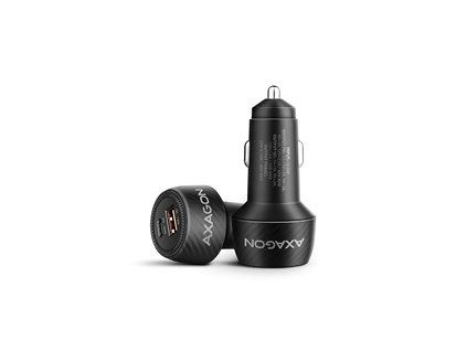 AXAGON PWC-PQ48, nabíječka do auta 48W, výstup USB-A + USB-C, PD3.0/PPS/QC4+/SFC/Apple