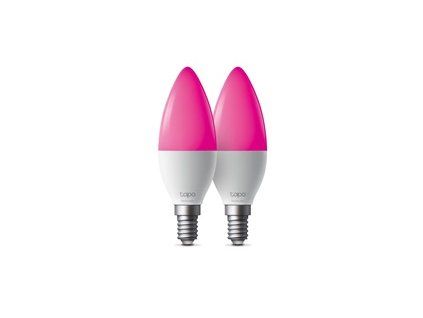 Tapo L430C(2-pack) chytrá WiFi stmívatelná LED barevná žárovka
