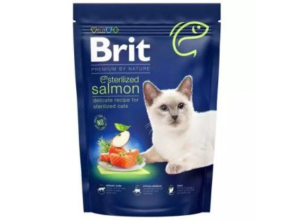 Brit Premium granule sterilized salmon 800g