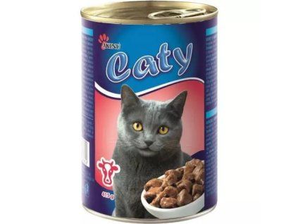 Caty kousky hovězí v omáčce k 415g