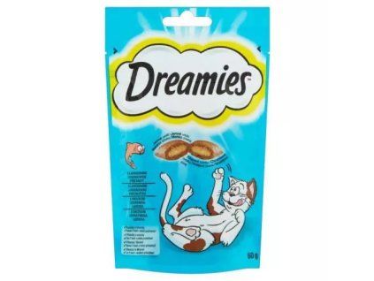 Dreamies pochoutka s lososem 60g